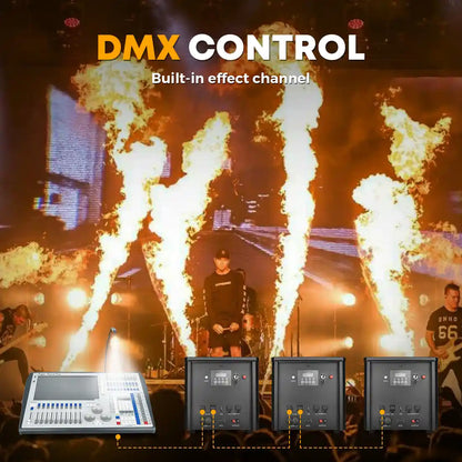 10M Moving Head Fire Machine