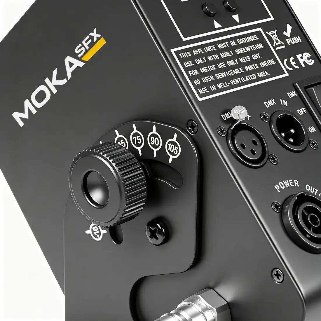 MOKA SFX H-C01 DMX Ajustable Angle CO2 Jet Machine – MOKA SFX