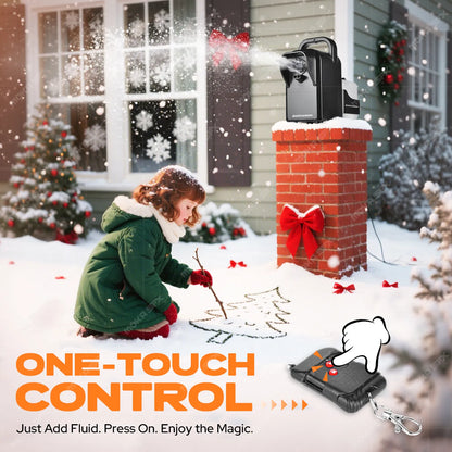 MOKA SFX Portable Remote Control Silent Snow Machine