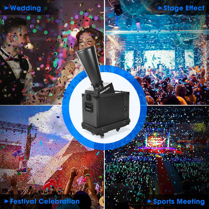 MOKA SFX MK-CN16 DMX MINI CO2 Confetti Cannon Machine