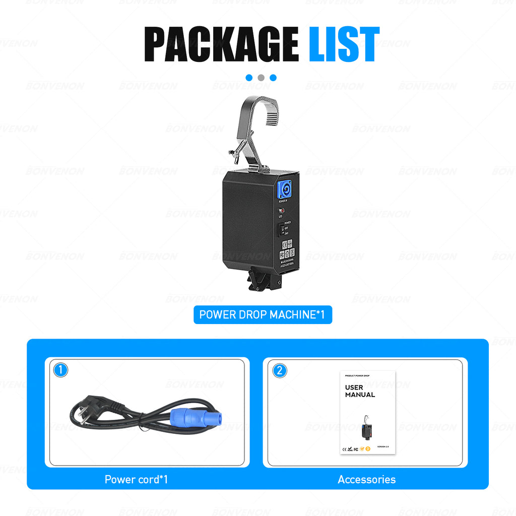 MK-PD01 Curtain Power Drop Machine For Stage Drop System