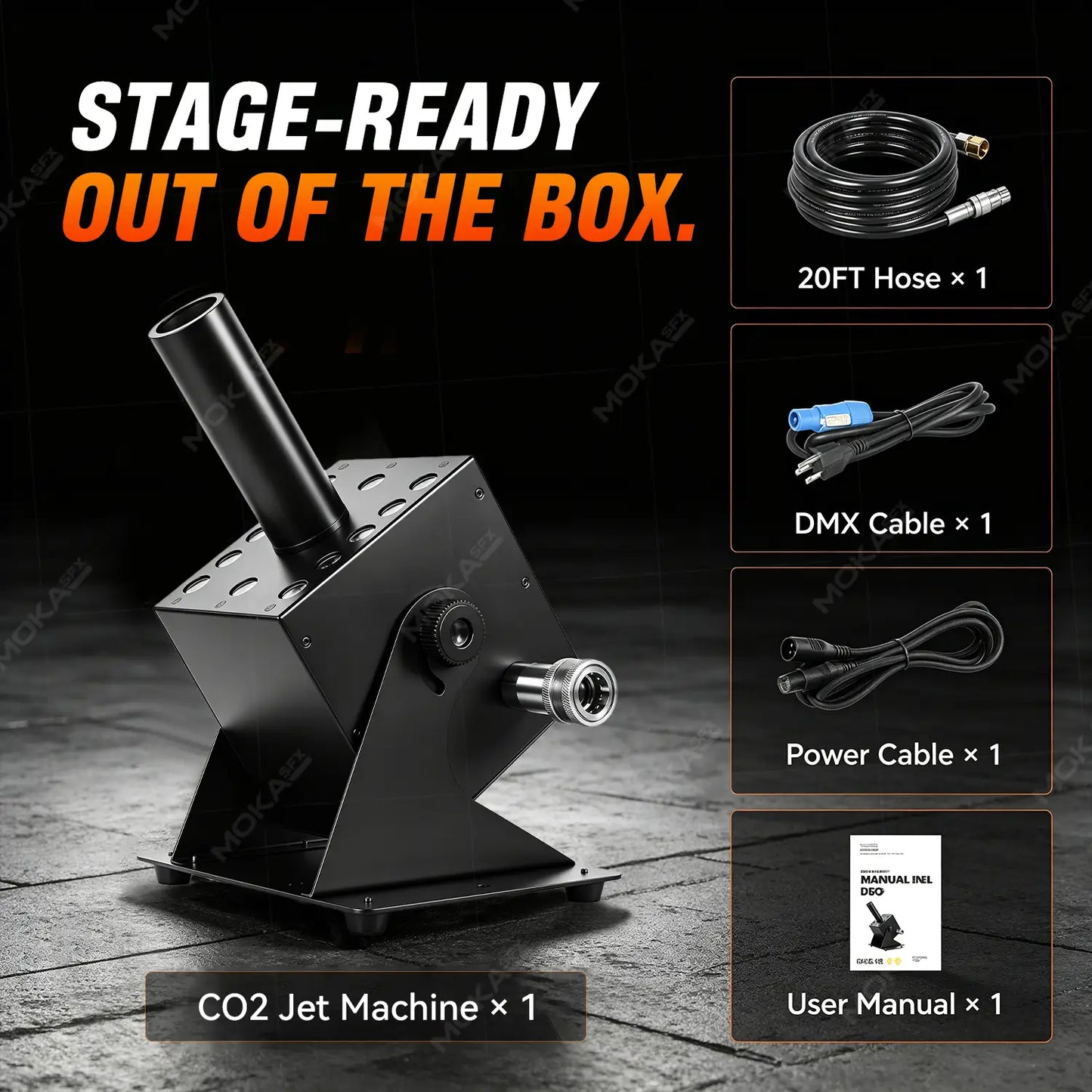 CO2 Jet Machine