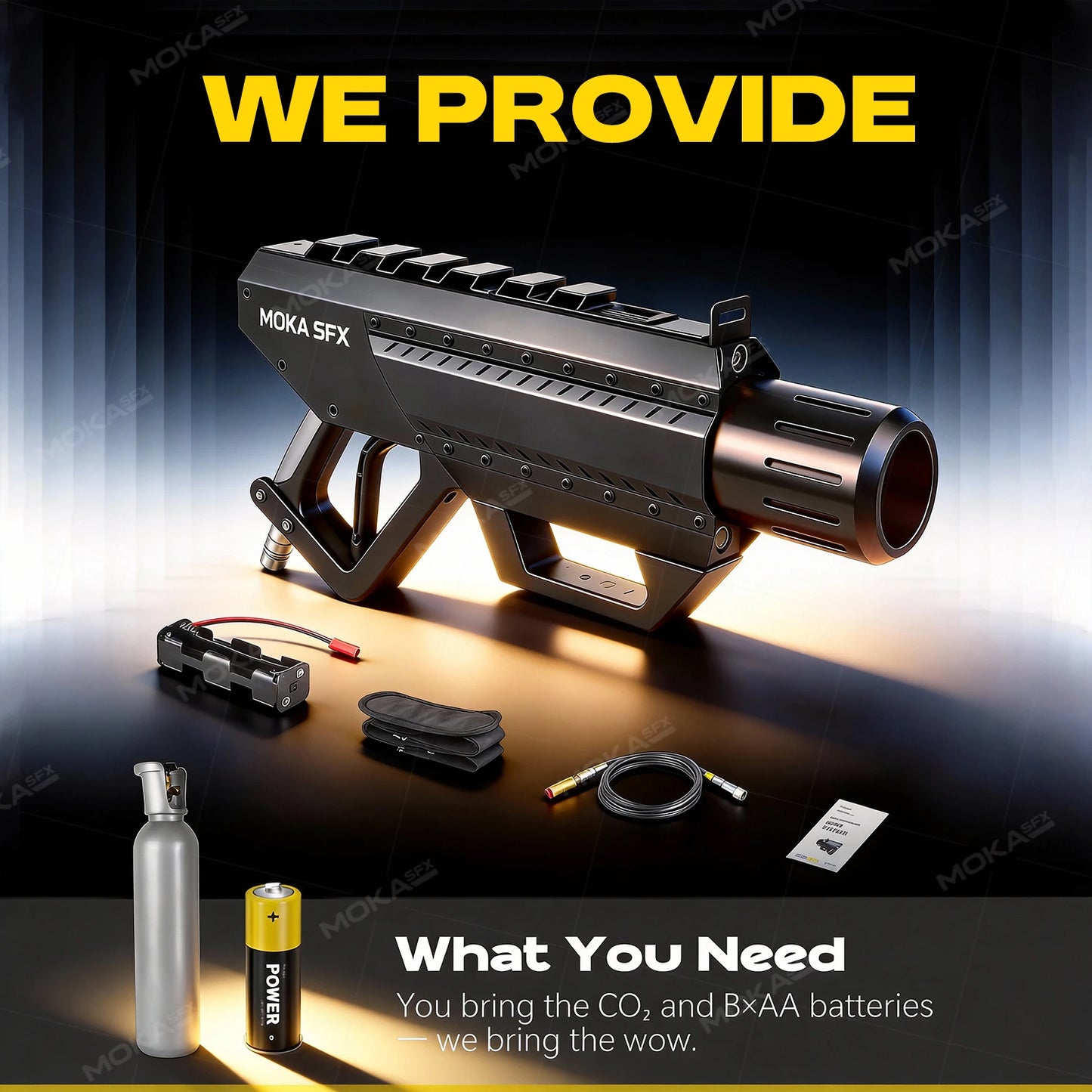 MOKA SFX H-C08 Magic LED CO2 gun