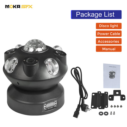 MOKA SFX MK-LF04 100W DJ Laser Beam Light Disco Ball Strobe Stage Lighting Moving Head LED RGB Control DMX Show Events