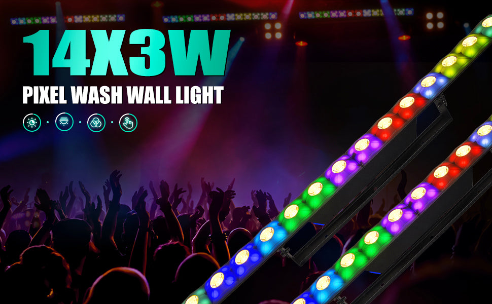 MOKA SFX 14x3W LED Par Wall Washer Light