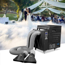 MOKA SFX H-D6000 Super Dual Output 6000W DMX/Remote Dry Ice Fog Machine