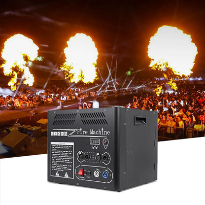 4 Head Single Shoot Flame Machine