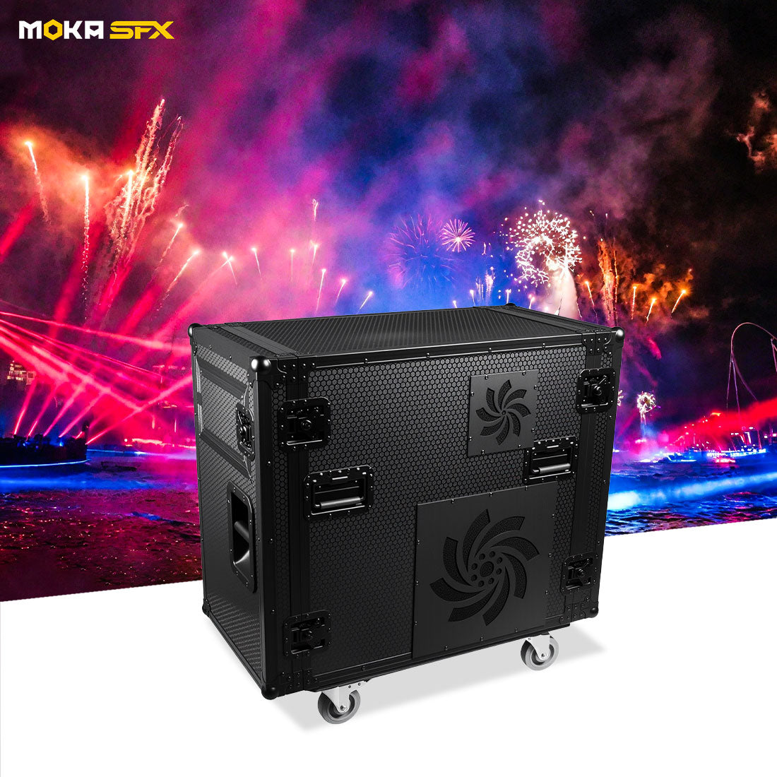 MOKA② MK-F02 X20 4000W Fog Jet for Outdoor Stage & Events-MOKA SFX