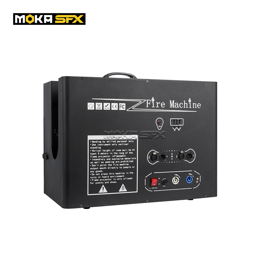 MOKA SFX H-E05 DMX Upgraded High Quality Flame Projector Machine