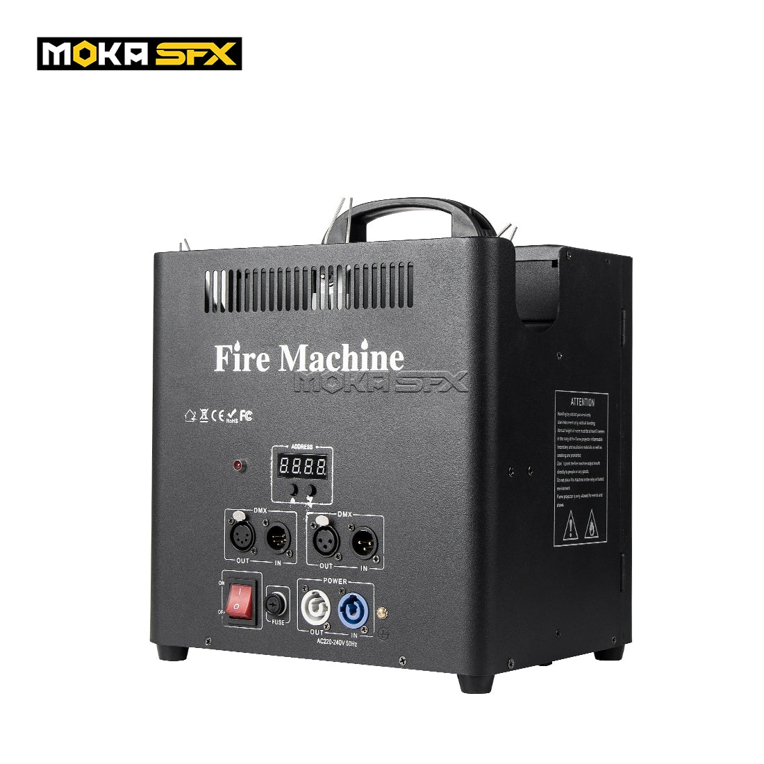 MOKA SFX H-E03 Triple Head Flame Machine