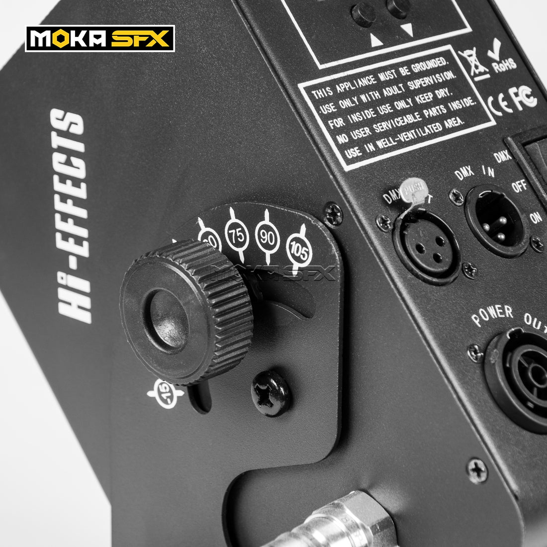 MOKA SFX H-C01 DMX Ajustable Angle CO2 Jet Machine