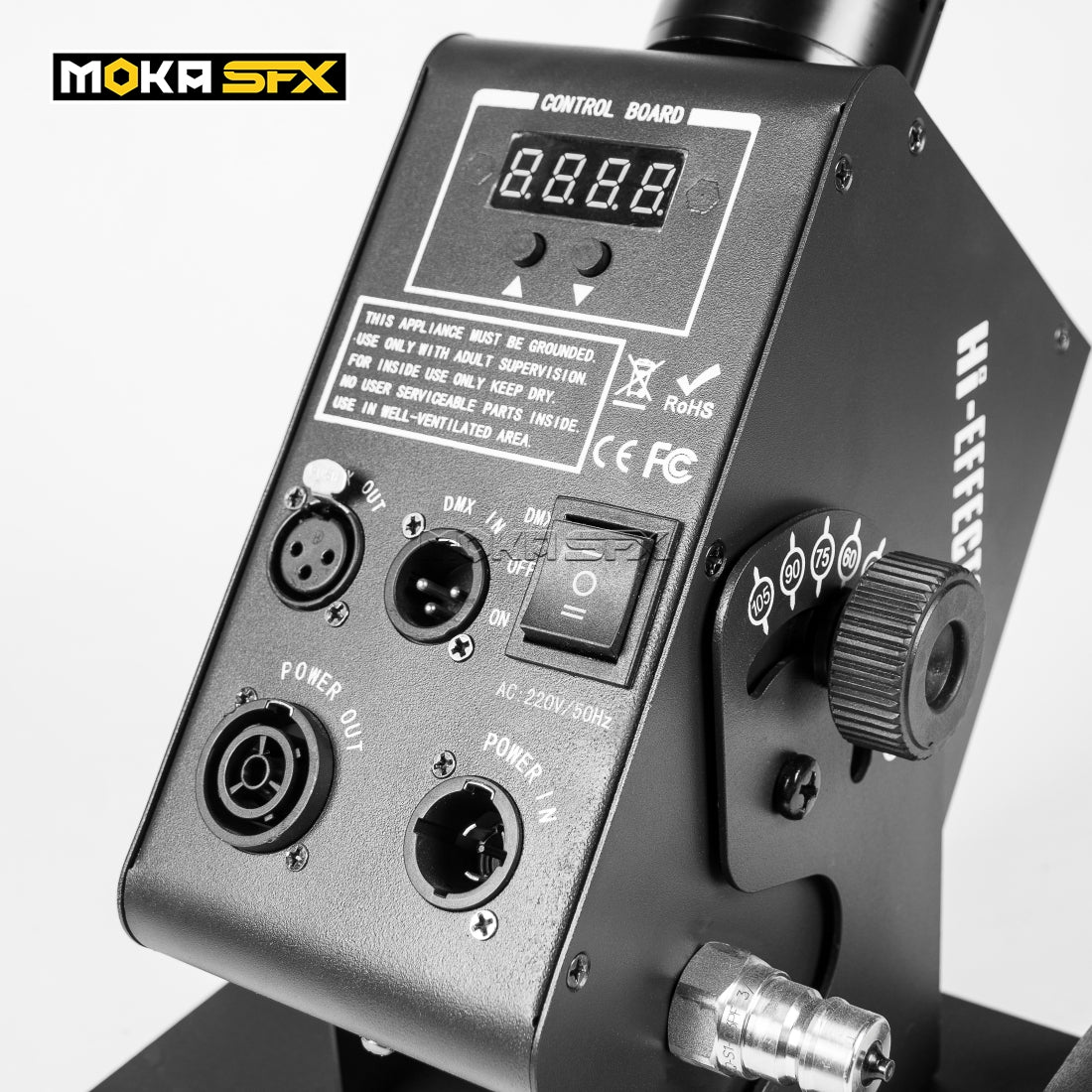 MOKA SFX H-C01 DMX Ajustable Angle CO2 Jet Machine