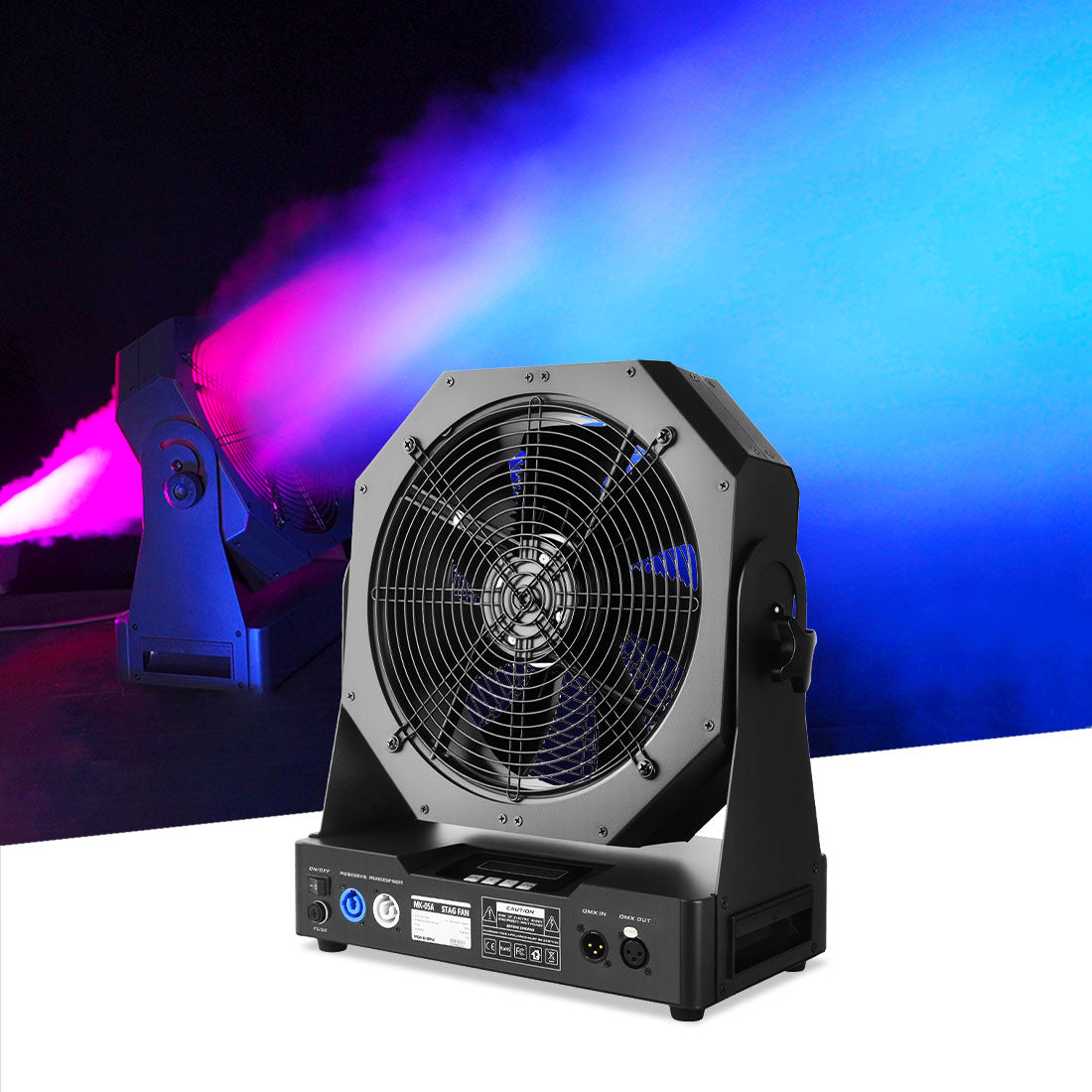 MOKA SFX MK-05A DMX 512 Professional Stage DMX Fan