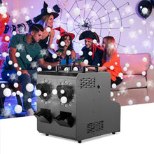 MOKA SFX MK-B13A LED Waterproof Double Head Bubble Fog Machine Plastic Body