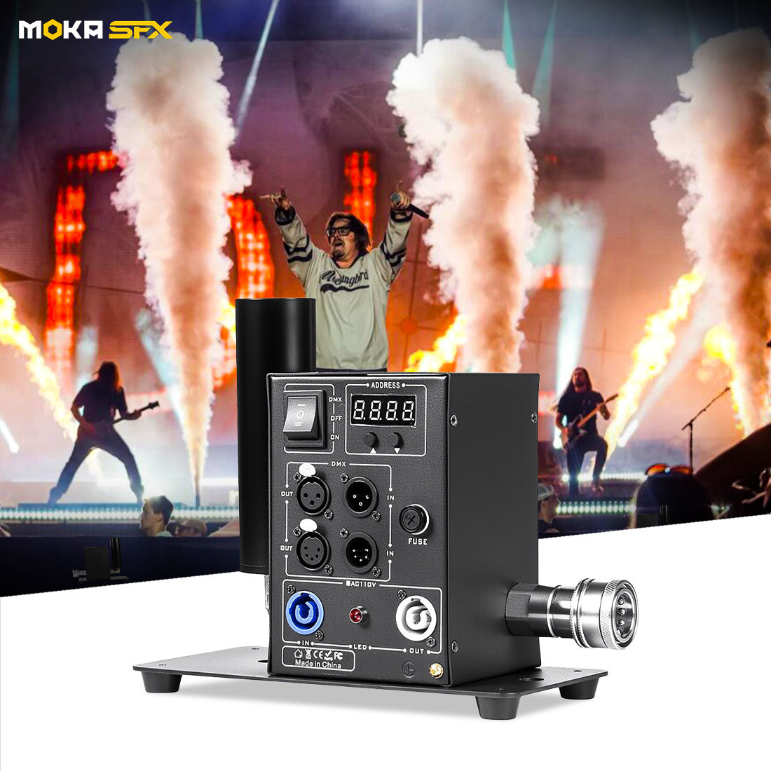 MOKA SFX MK-C09 Digital DMX CO2 Jet Cannon