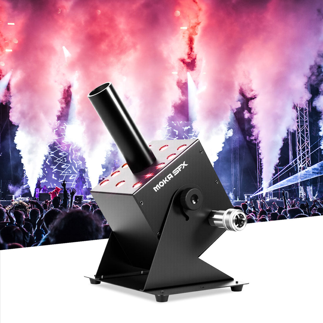 MOKA SFX MK-C12 LED CO2 Jet Machine Angle Adjustable