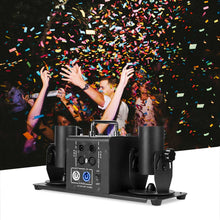 MOKA SFX MK-CN03A 2 Head DMX512 / Remote Battery Confetti Cannon