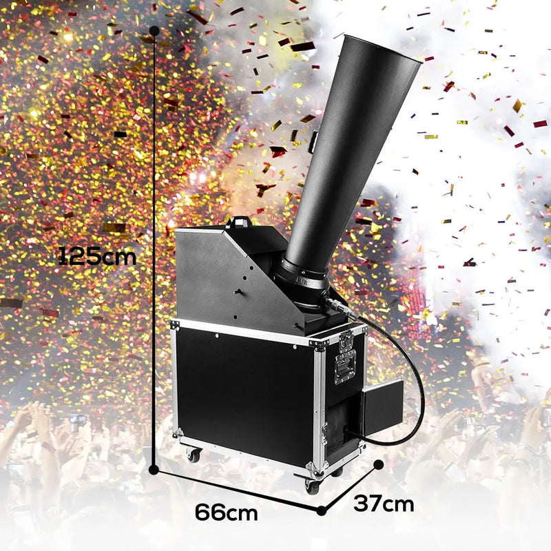 Dmx Confetti Machine MKCN05A Aluminum DMX Control Powerful Paper Confetti machine