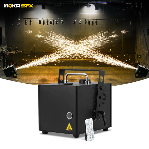 MOKA SFX MK-E17 Aerosol horizontal Máquina de chispas frías de 45 grados