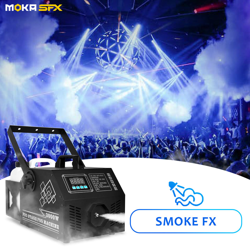 MOKA SFX MK-F06 3000W Nueva máquina de humo Efectos especiales Máquina de niebla