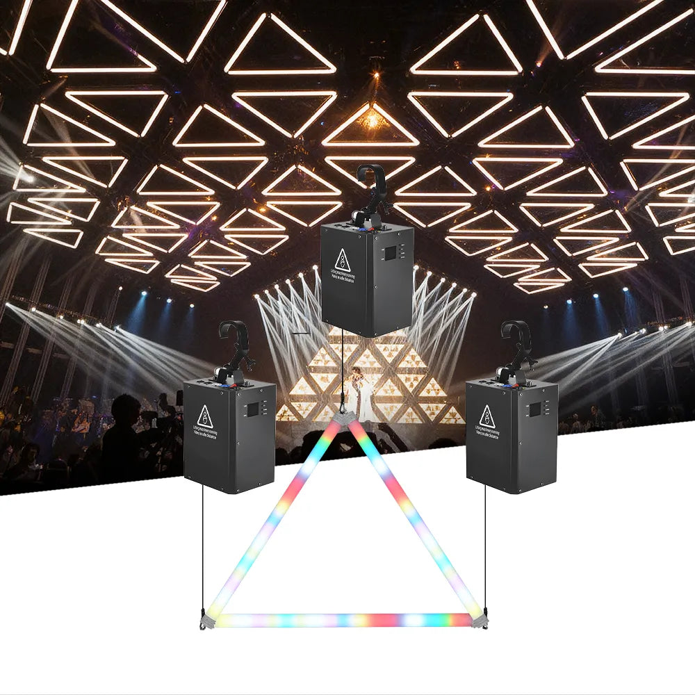  Winch Kinetic System RGB LED Lifting Tube