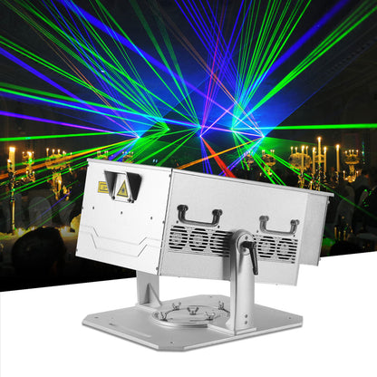MOKA SFX MK-LSP20 20W Full-color Animated Laser Light With Flightcase Outdoor Waterproof