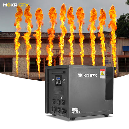 MOKA SFX PF-800 Rainproof high-altitude 10m flame thrower machine
