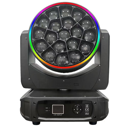 MOKA SFX 19x40W Bee Eyes Moving Head Light (Zoom)