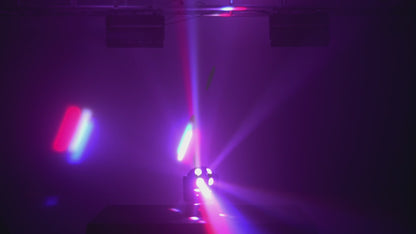 Moving Head Beam Light LED 12Pcs RGBW Rotating Moving Head DJ Light DMX512 Sound Activated Stage Lighting Party
