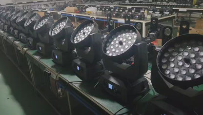 MOKA SFX 36*18W 6 IN 1 RGBW+UV LED Moving Head  Wash Light