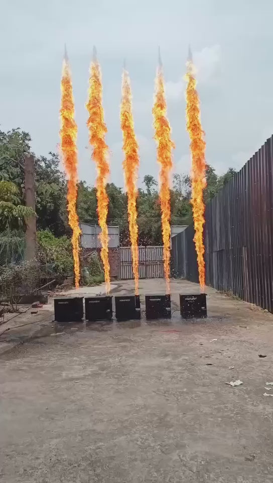 10m Rainproof Flame Machine for Outdoor Stage – PF-800 | MOKA SFX