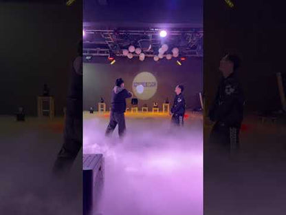 MOKA SFX H-D6000 Super Dual Output 6000W DMX/Remote Dry Ice Fog Machine