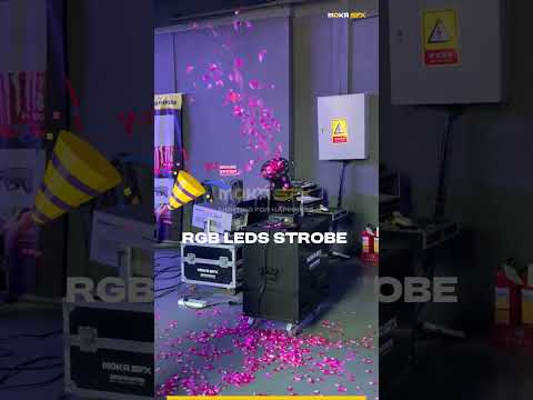 MOKA SFX MK-CN06 1200w DMX512 / Remote Led Confetti Blower - MOKA