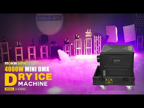 Mini Dry Ice Low Lying Fog Machine – H-D4000 | MOKA SFX – MOKA SFX