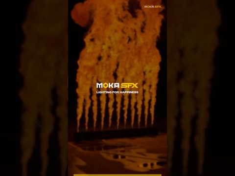 10m Rainproof Flame Machine for Outdoor Stage – PF-800 | MOKA SFX