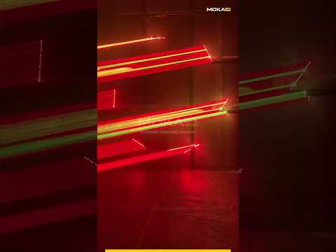 MOKA SFX MK-LS6000 6W RGB 3 in 1 Laser Light full color animation