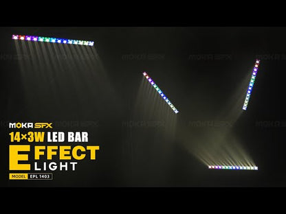 Bañador de pared MOKA SFX 14x3w Led Par