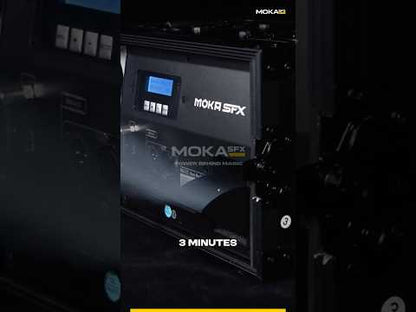 MOKA SFX MK-F23  Silent Fog Machine 1200W Professional Fog Machine with Flight Case