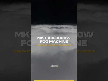 MOKA SFX MK-F18A 3000W Dual Outputs Low Lying Fog Machine Water Base