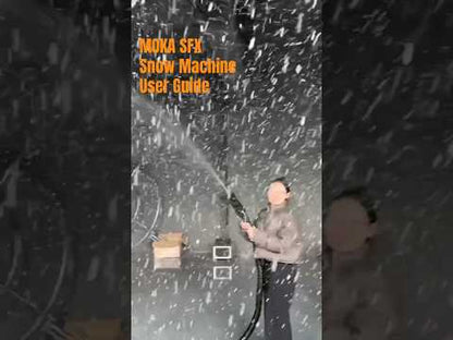 MOKA SFX H-S04 1500W DMX512 and Manual Control Big Snow Machine