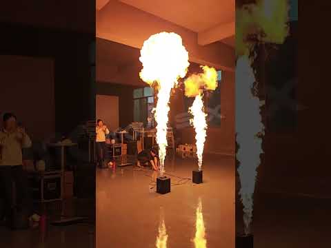 テレビ MOKA MOKA SFX H-E02 2-Head Single Shot Powerful Flame Machine - MOKA