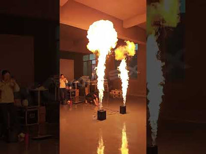 MOKA SFX H-E02 2-Head Single Shot Powerful Flame Machine