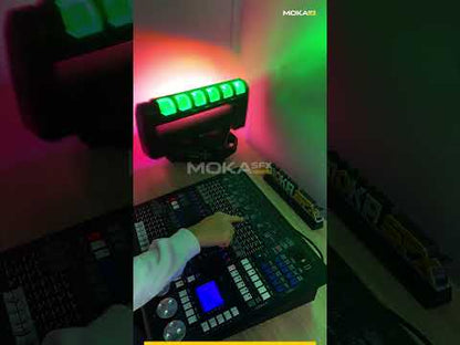 MOKA SFX Infinite 5 * 60W RGBW 4in1 Zoom Pixel Beam Wash Strobe Bar LED Luz principal móvil
