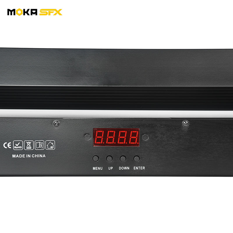MOKA SFX MK-LS08 8 Eyes RGB Full Color/ Single Red Moving Head Laser Light
