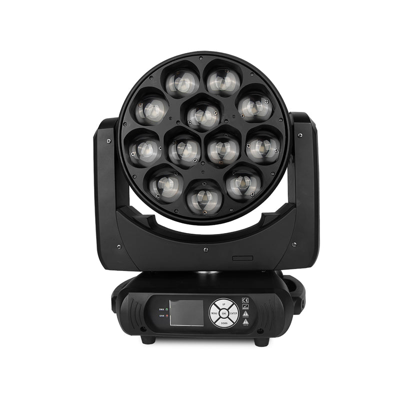 MOKA SFX EPL 12*40W RGBW 4in1 LED Zoom Moving Head Wash Light