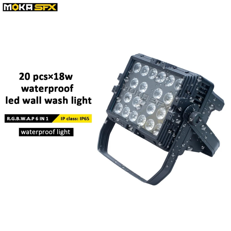 MOKA SFX MK-LW07 20×18W Waterproof Led Wall Washing Light