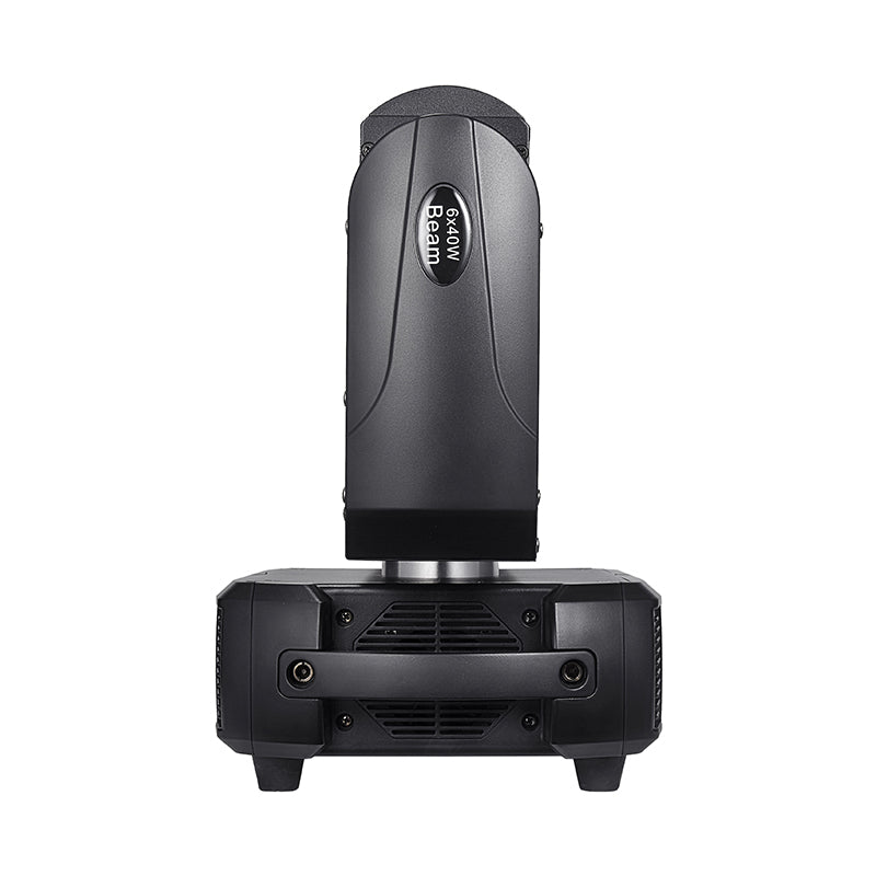 6x40W RGBW Infinite Rotating Moving Head Beam Light