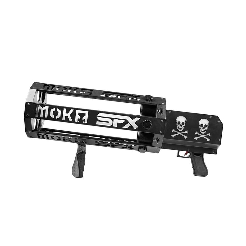 Pistola de confeti LED MOKA SFX MK-CN15 de 6 disparos