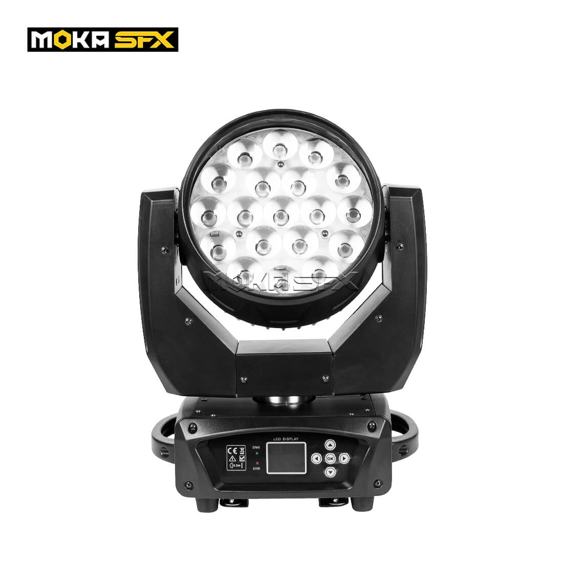 MOKA SFX EPL 1915 AURA RGBW 4 IN 1 Moving Head Wash Light