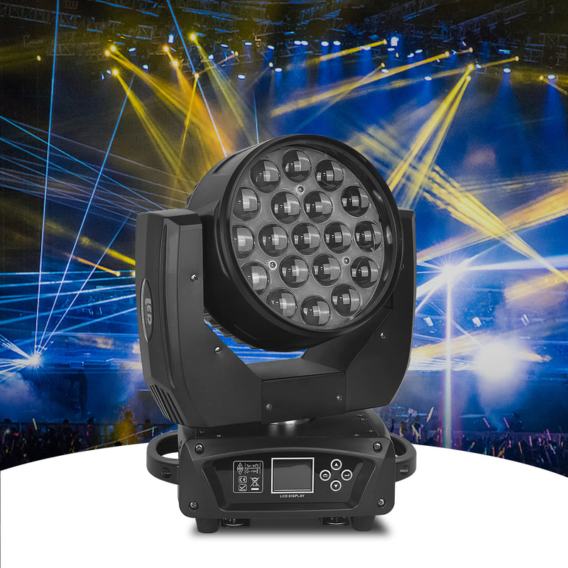 MOKA SFX EPL 1915 AURA RGBW 4 in 1 moving head wash light